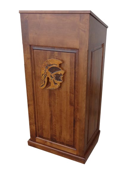 amish woodworking embassy podium image